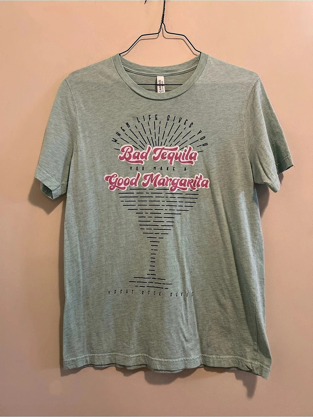Yacht Rock Revue Mint Green Large Like New